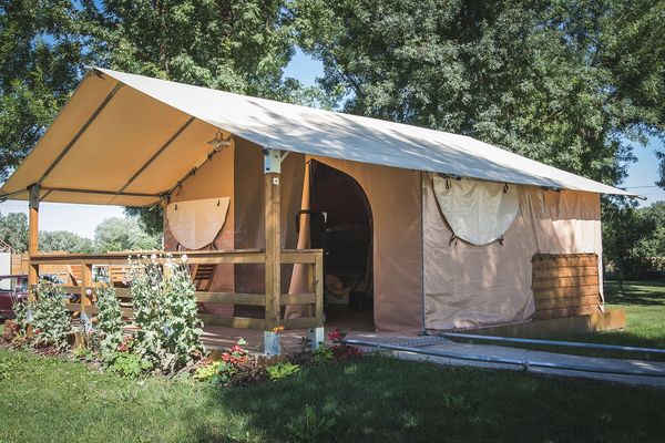 Onze PMR Canvas Lodge