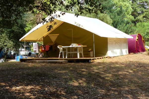 Our 4-person canvas homes